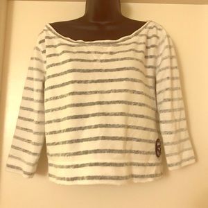 Hollister short sweater- striped- Size Small